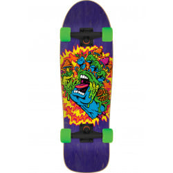 Santa Cruz Toxic Hand Shaped 9.7" Skateboard Complete