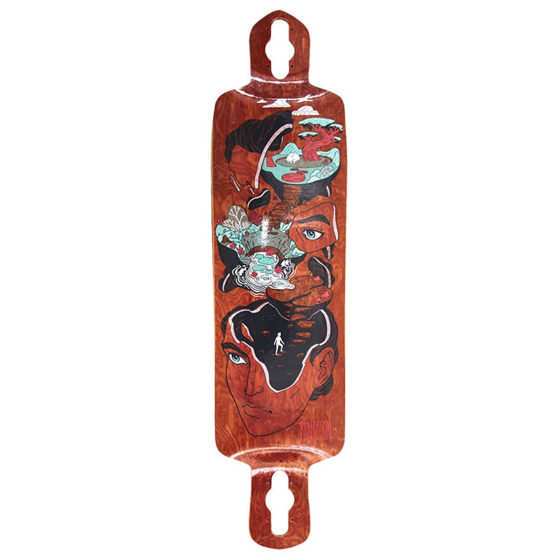 Pantheon Quest FG Path Graphic 36.5" Longboard Deck Pantheon Quest FG Path Graphic 36.5" Longboard Deck