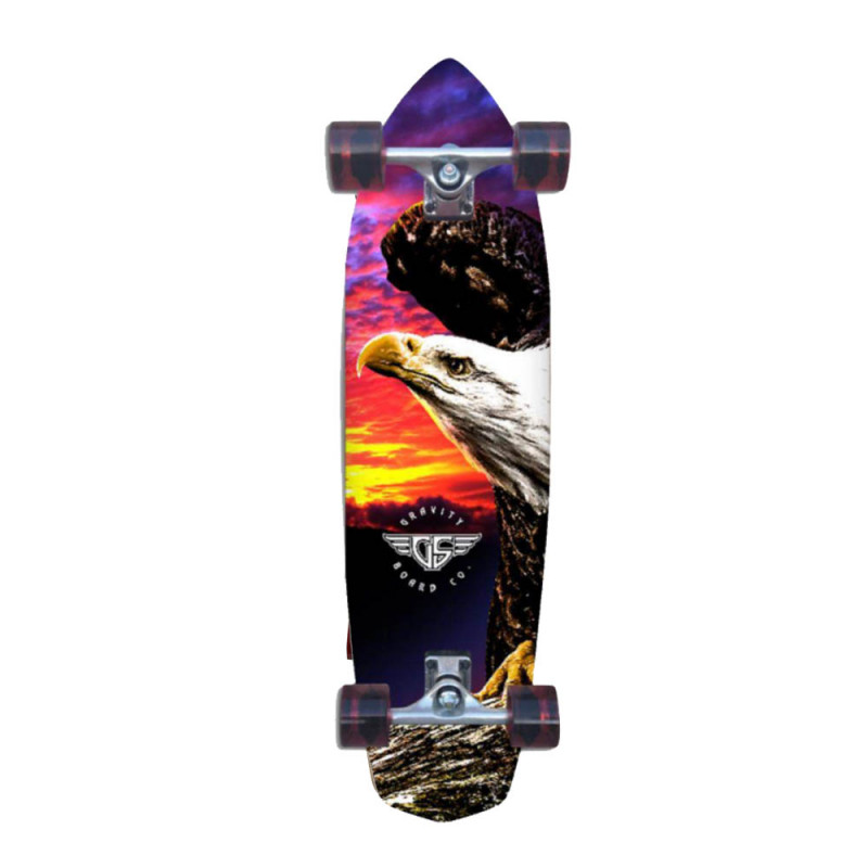 Kaufen Gravity Classic Cruiser Eagle Take Off 36" Cruiser Longboard