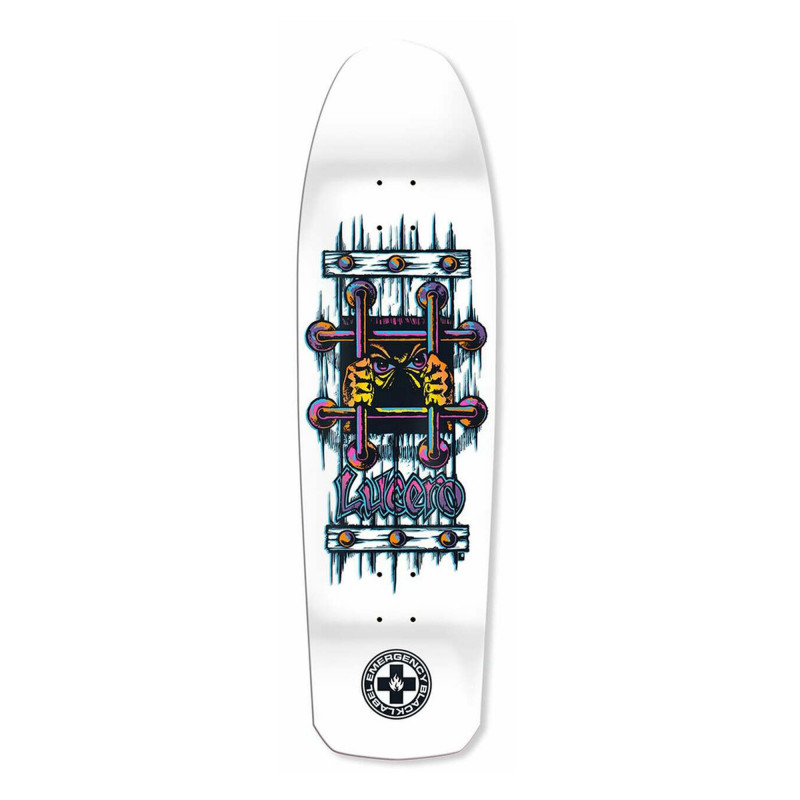 Black Label Lucero O.G. Bars 9.25" Old School Skateboard Deck Black Label Lucero O.G. Bars 9.25" Old School Skateboard Deck