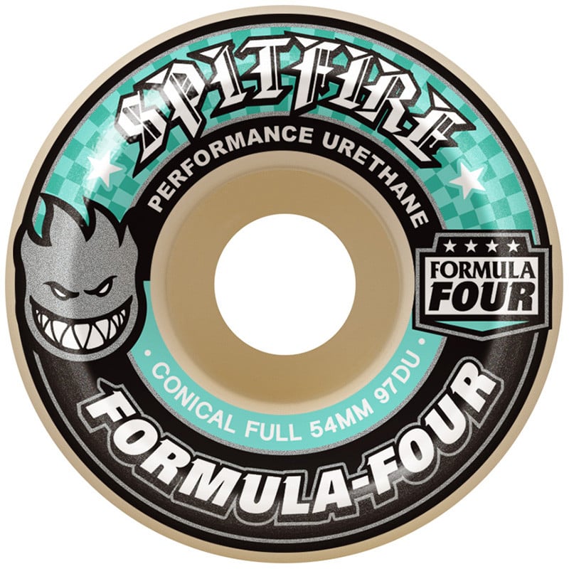 Spitfire Formula Four Full Conical 58mm 97DU Skateboard Ruedas