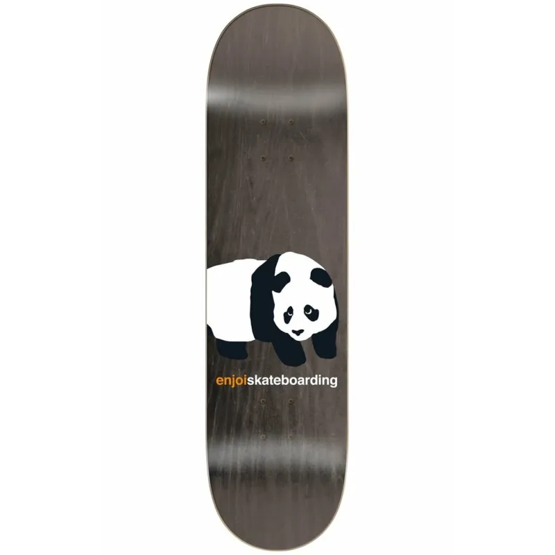 Enjoi Peekaboo Panda R7 Grey 8.0" Skateboard Deck