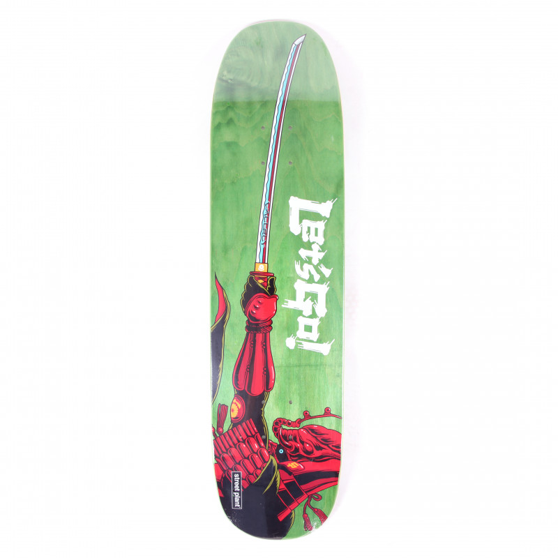 Street Plant Vallely Let's Go! 8.125" Skateboard Deck Street Plant Vallely Let's Go! 8.125" Skateboard Deck