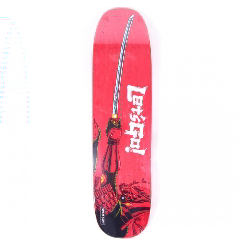 Street Plant Vallely Let's Go! 8.125" Skateboard Deck Street Plant Vallely Let's Go! 8.125" Skateboard Deck