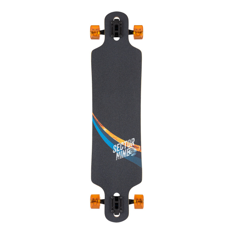 Sector 9 Meridian Swirl Drop Through 40" Longboard Complete