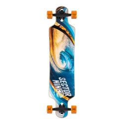 Sector 9 Meridian Swirl Drop Through 40" Longboard Complete