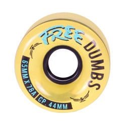 Free Wheels Dumbs 65mm 78A Longboard Wheels