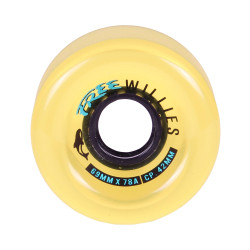 Free Wheels Willies 69mm 78A Longboard Roues