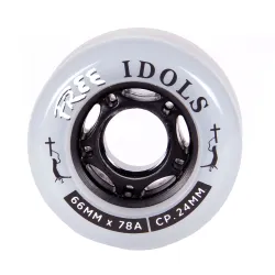 Free Wheels Smoke Idols 66mm 78A Longboard Wielen
