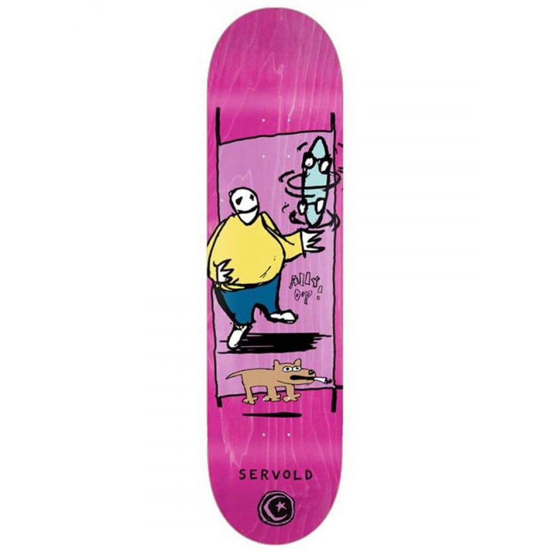 Foundation Servold Ally Oop 7.75" Skateboard Deck Foundation Servold Ally Oop 7.75" Skateboard Deck