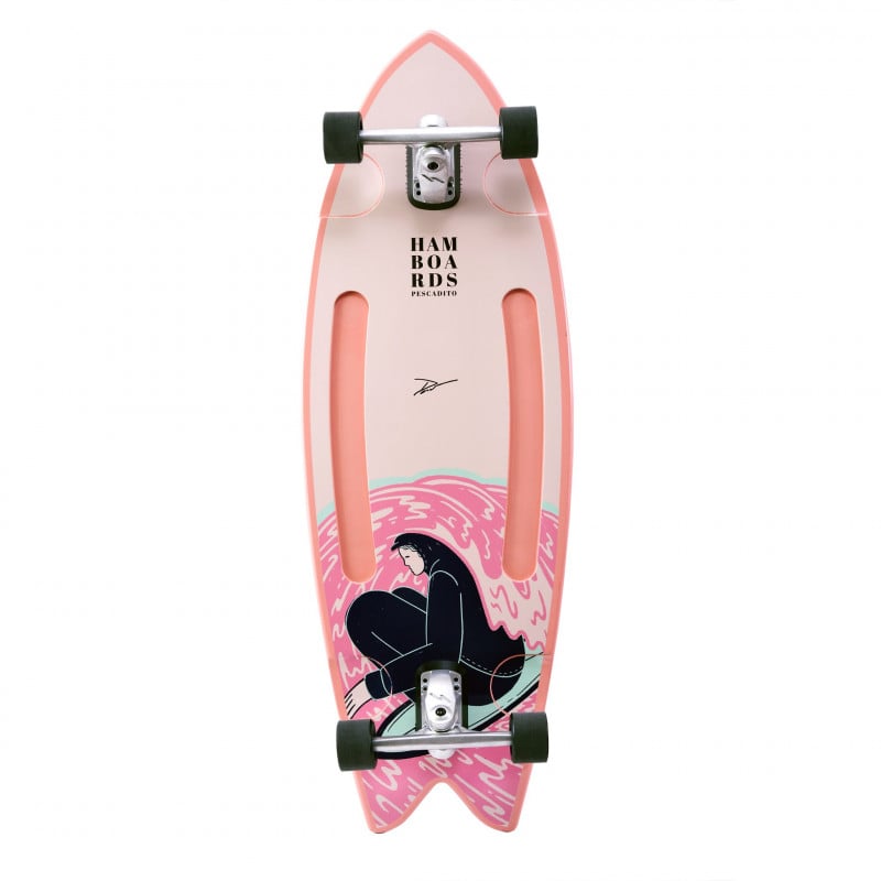 Hamboards Pescadito 43" Surfskate Complete