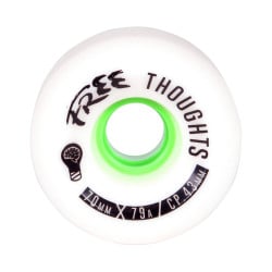 Free Wheels Thoughts 70mm 79A Longboard Rollen