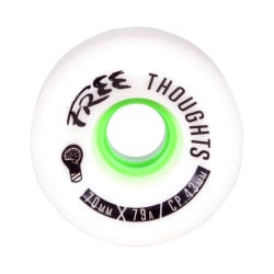 Free Wheels Thoughts 70mm 79A Longboard Ruote