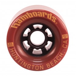 Hamboards PU 83mm 80A Longboard Rollen