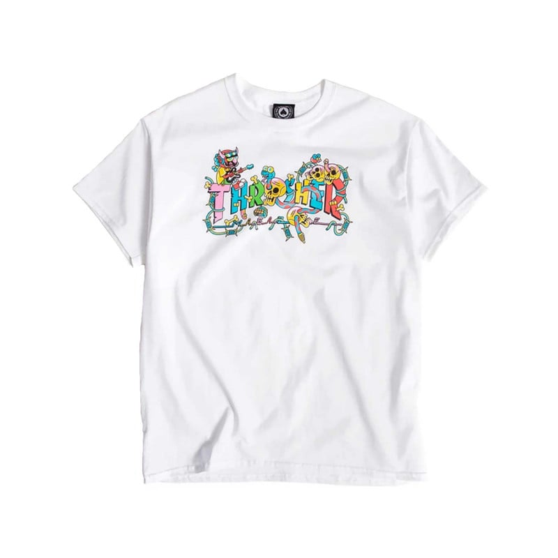 Thrasher Devils Music T-Shirt – White