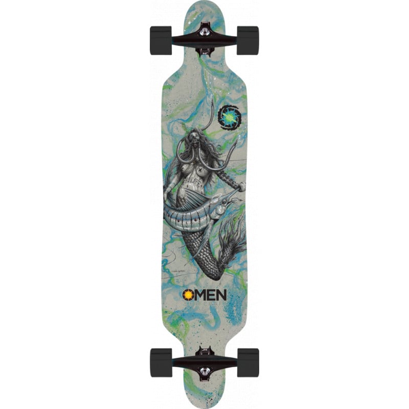 Omen Gimme Your Tired 41.5" Drop Through Longboard Complete