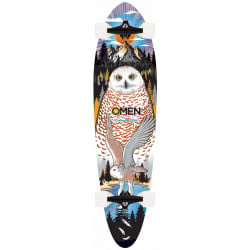 Omen Endangered Snowy Owl 38" Longboard Complete