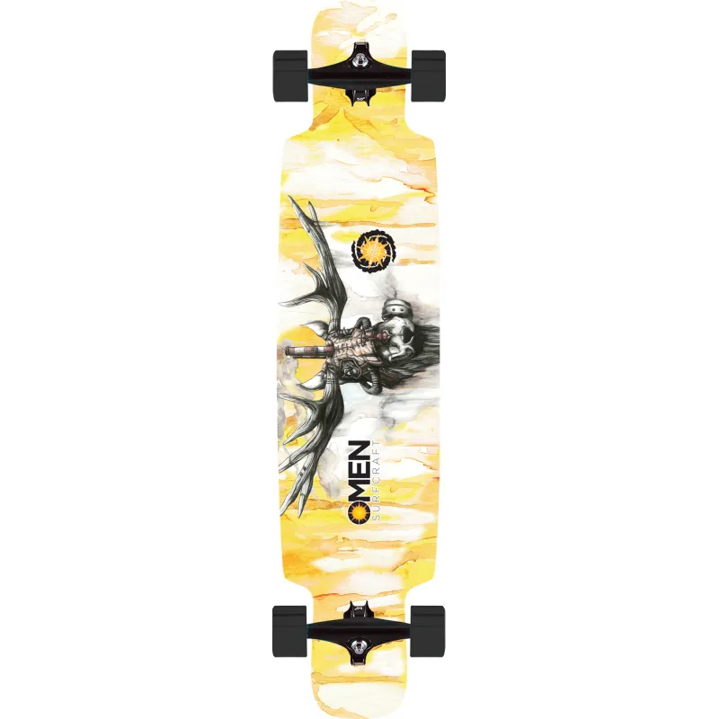 Omen Natural Industry 41.5" Drop Through Longboard Complete