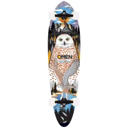 Omen Endangered Schneey Owl 38" Longboard Complete
