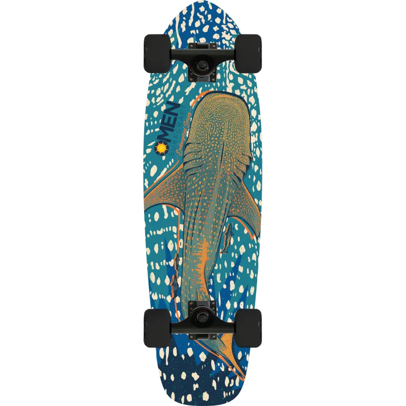 Omen Endangered Whale Shark 29" Longboard Complete