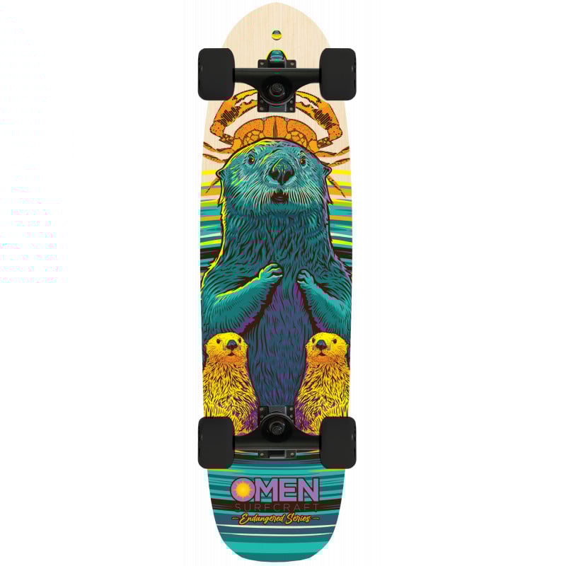 Omen Endangered Sea Otter 33" Longboard Complete