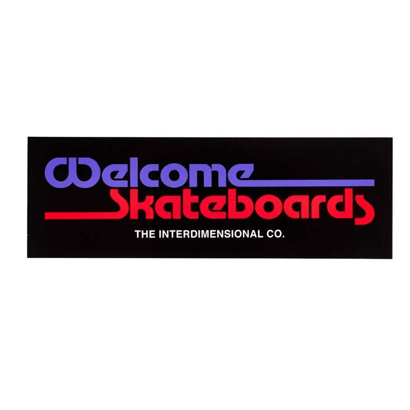 Welcome Interdimensional Sticker