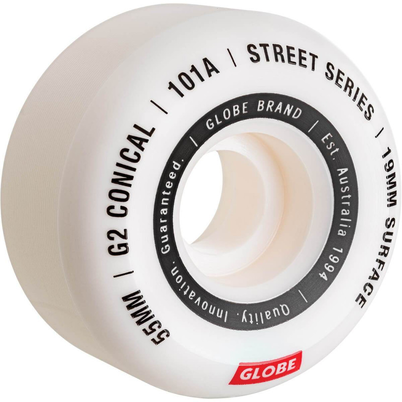 Globe G2 Conical Street 55Mm 101A Skateboard Rollen