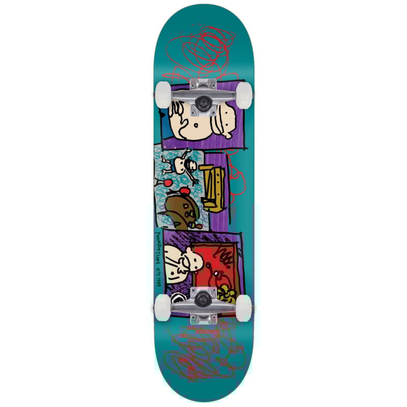 Foundation Couch 8.25” Skateboard Complete Foundation Couch 8.25” Skateboard Complete