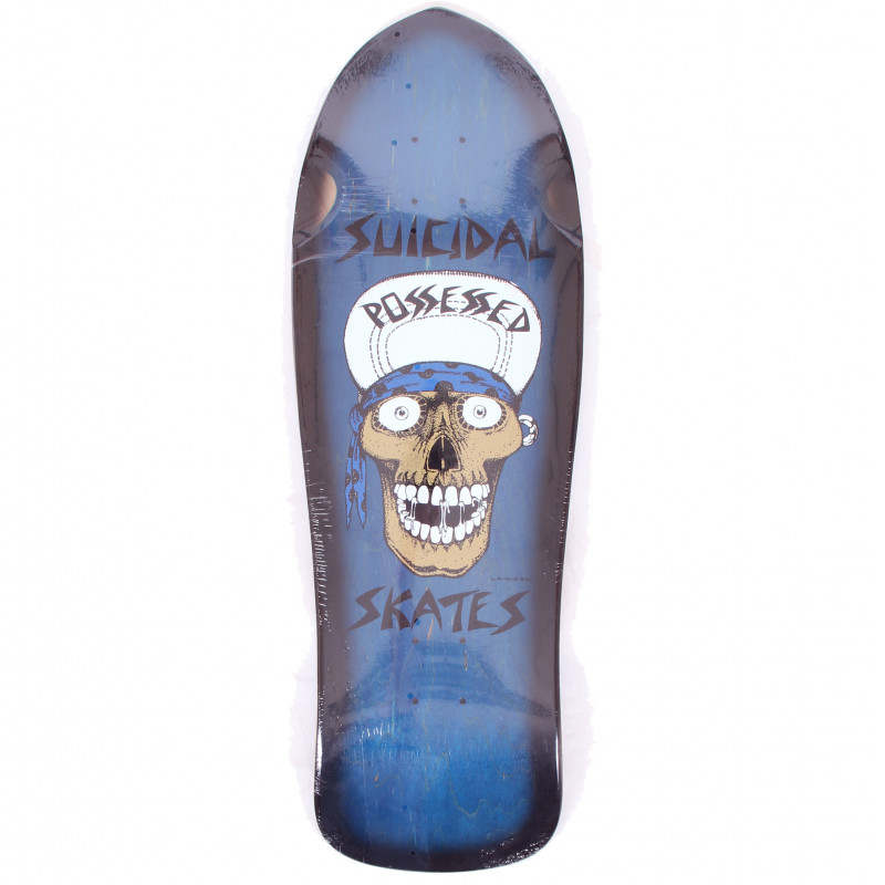 Dogtown Suicidal Skates Punk Skull 10.125" Old School Skateboard Deck