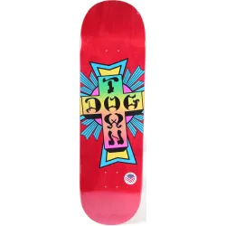 Dogtown Street Cross Neon Cross 8.25" Skateboard Deck