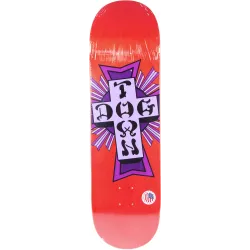 Dogtown Street Cross Purple Cross 8.0" Skateboard Deck