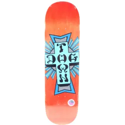 Dogtown Street Cross Blue Cross 8.5" Skateboard Deck