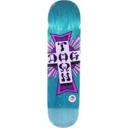Dogtown Street Cross Purple Cross 8.25" Skateboard Deck