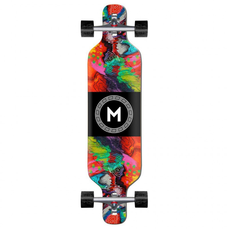 Madrid Abstract 40" Drop Through Cruiser Skateboard Complete