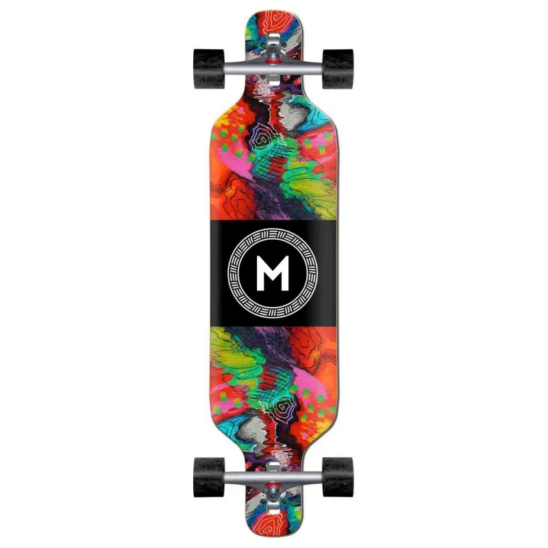 Madrid Abstract 40" Drop Through Cruiser Skateboard Complete