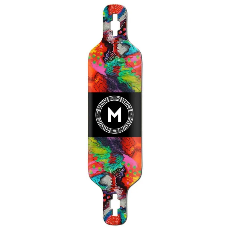 Madrid Abstract 39" Drop Through Longboard Deck