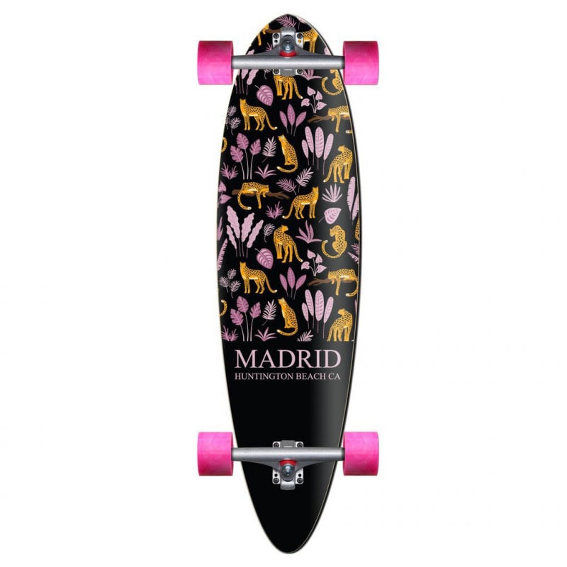 Madrid Leopards 36" Cruiser Skateboard Complete