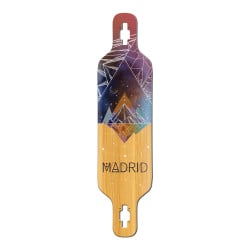 Madrid Space Mountain 40" Drop Through Longboard Deck