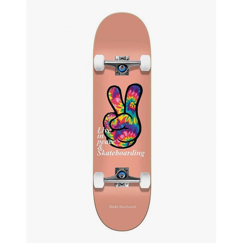 Tricks Peace 7.75" Skateboard Complete