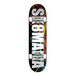 Sk8Mafia OG Logo Swirl 8.25" Skateboard Complete