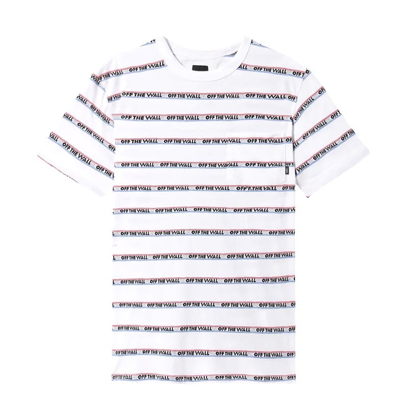 Vans Dimensions Stripe T-Shirt Vans Dimensions Stripe T-Shirt