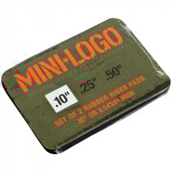 Mini Logo Rubber Shock Pad 2-pack