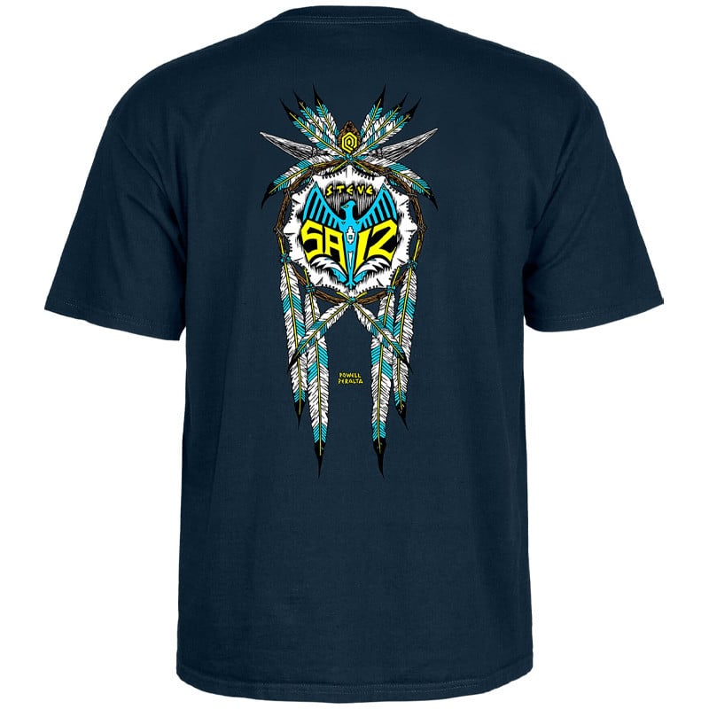 Powell-Peralta Steve T-Shirt Saiz Totem - Navy