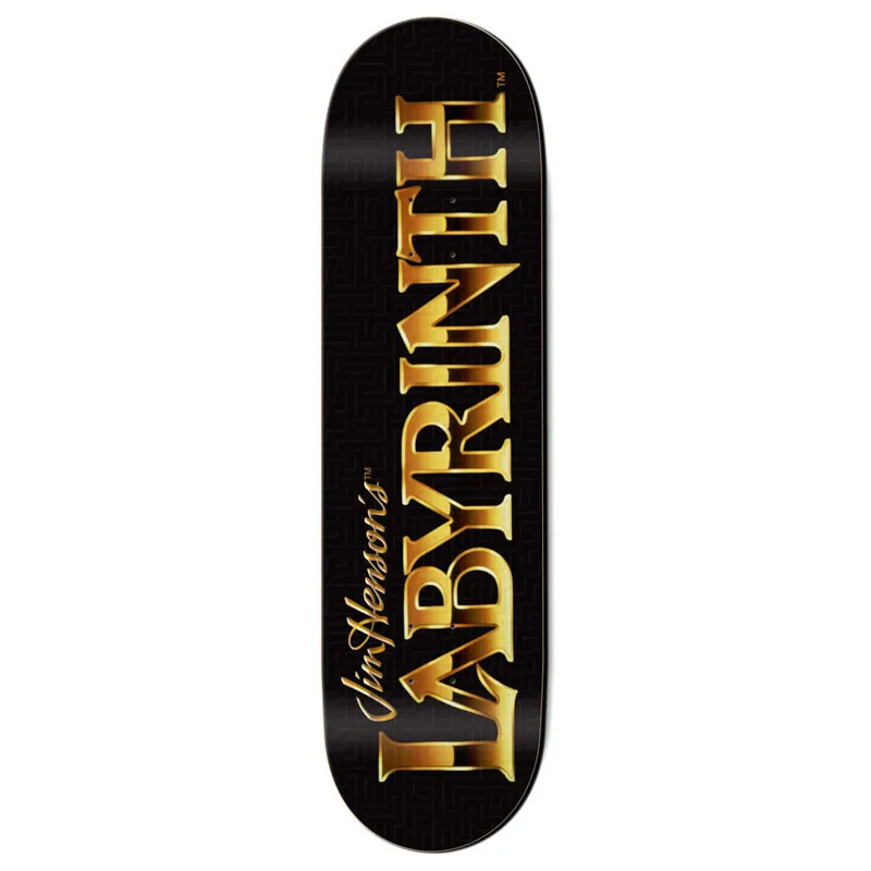 Madrid X Labyrinth Logo 3D 8.0" Skateboard Deck