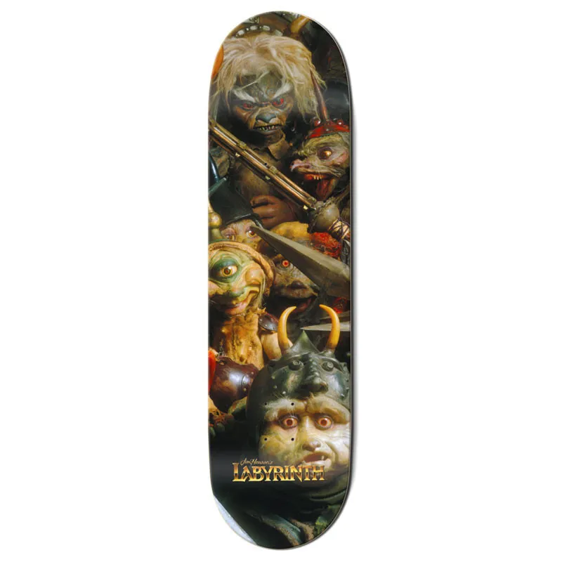 Madrid X Labyrinth Goblin Army 8.0" Skateboard Deck