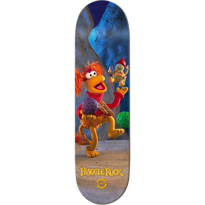 Madrid Fraggle Rock Red 8.25" Skateboard Deck