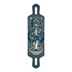 Pantheon Eternal Ember 35.5" Drop Through Longboard Deck