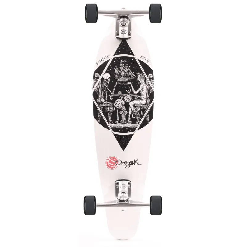 Original Derringer Flying Dutchman White 33" Surfskate Complete