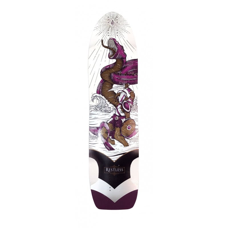 Restless WIM "SeaSnake" Longboard Deck