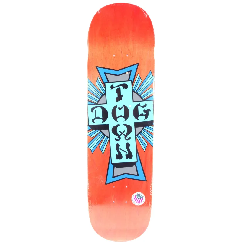 Dogtown Street Cross Blue Cross 8.75" Skateboard Deck